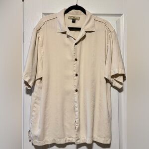 Tommy Bahama Ivory Button-Up Shirt